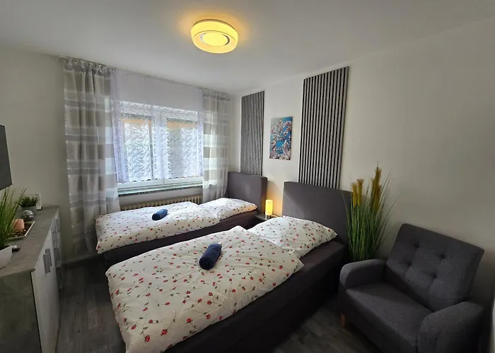 Exklusives Und Helles Erdgeschoss-apartment No 4 Im Zentrum Von Kassel, Schnelles 1gbit Internet, Geschirrspueler, Boxspringbetten