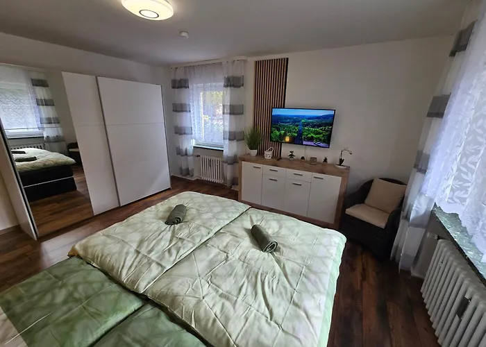 Apartament Exklusives Und Helles Erdgeschoss-apartment No 4 Im Zentrum Von Kassel, Schnelles 1gbit Internet, Geschirrspueler, Boxspringbetten *