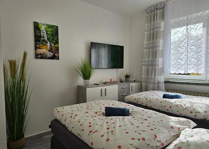 Apartament Exklusives Und Helles Erdgeschoss-apartment No 4 Im Zentrum Von Kassel, Schnelles 1gbit Internet, Geschirrspueler, Boxspringbetten *